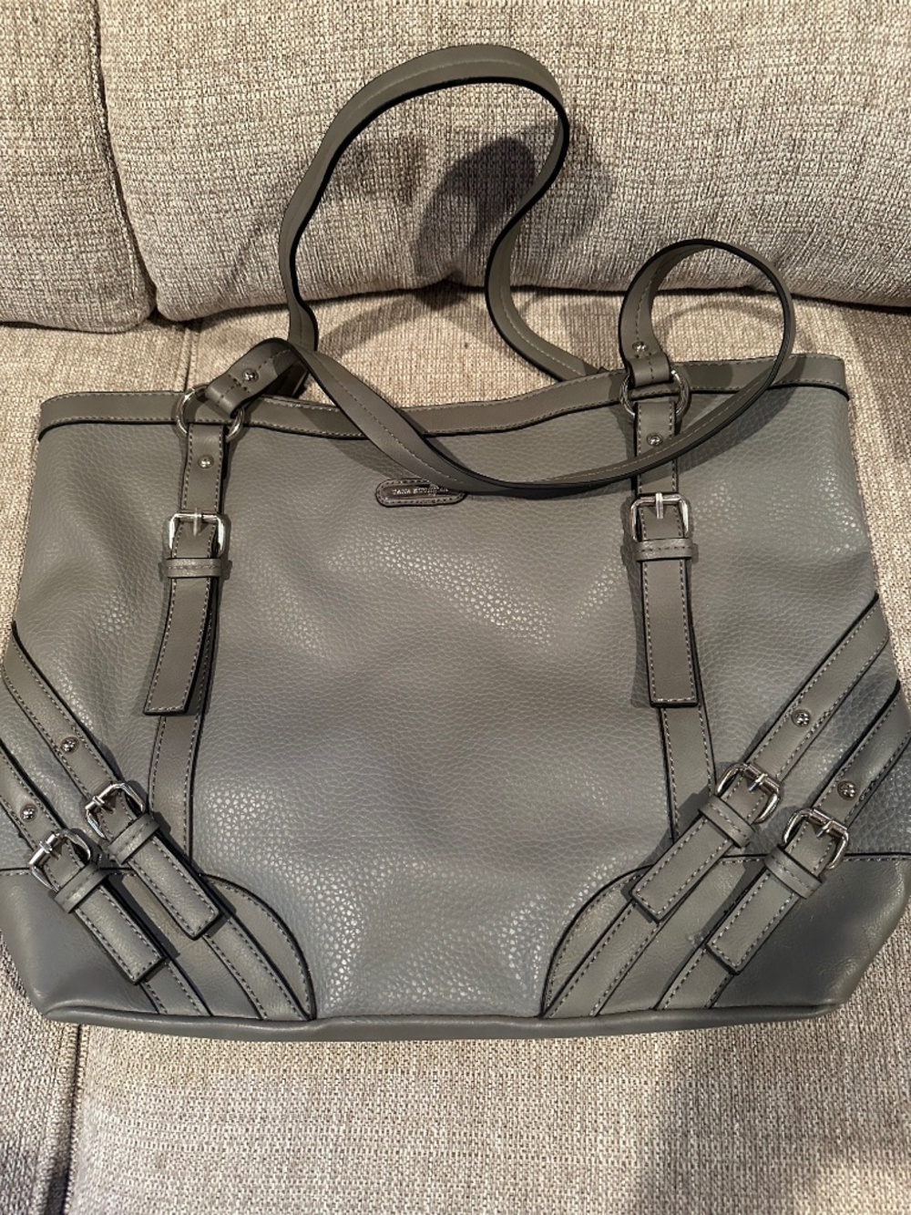 Dana Buchman Gray Shoulder Bag
